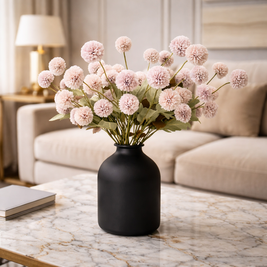 KIKI Zijden Bloemen - Creme (10 stengels / 50 bloemhoofdjes)