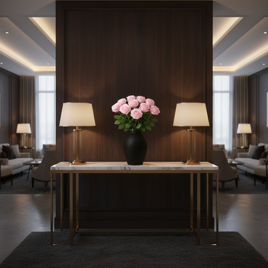 Zijden Rozen Lara - Roze