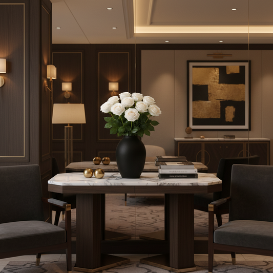 Zijden Rozen Lara - Wit