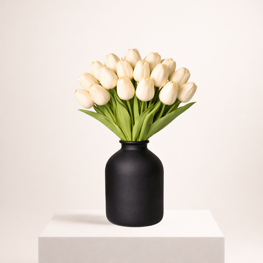 Tulpen Boeket - Creme Wit (20 stengels)