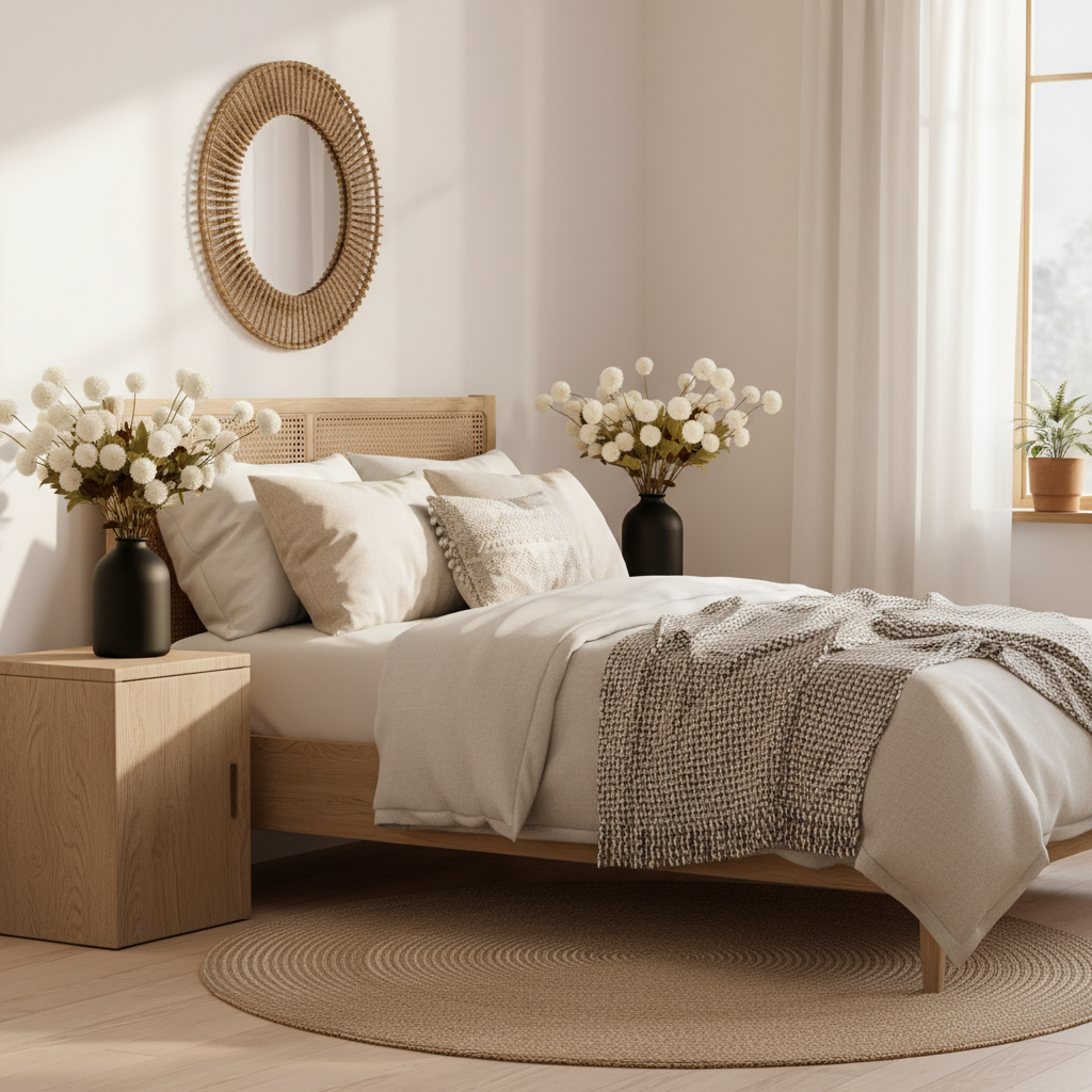 KIKI Zijden Bloemen - White (10 stengels / 50 bloemhoofdjes)