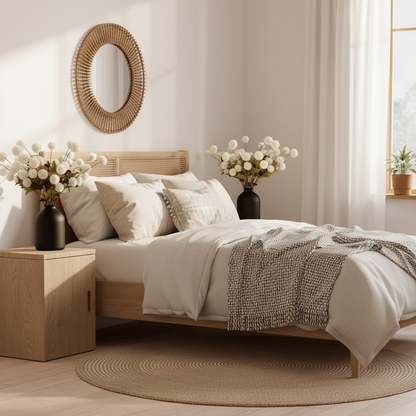 KIKI Zijden Bloemen - White (10 stengels / 50 bloemhoofdjes)