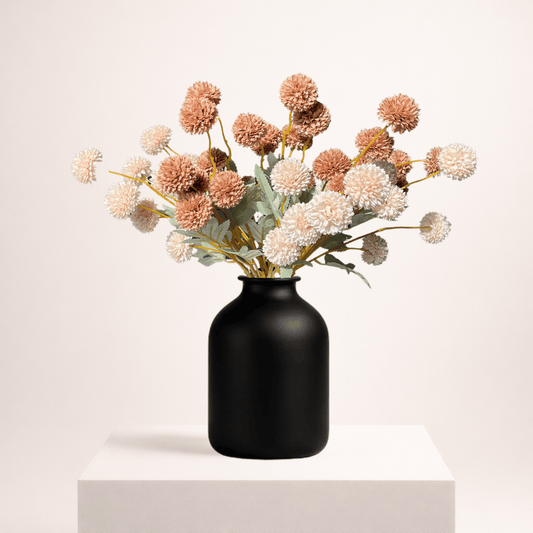 Zijden Bloemen Kiku - Creme Mix