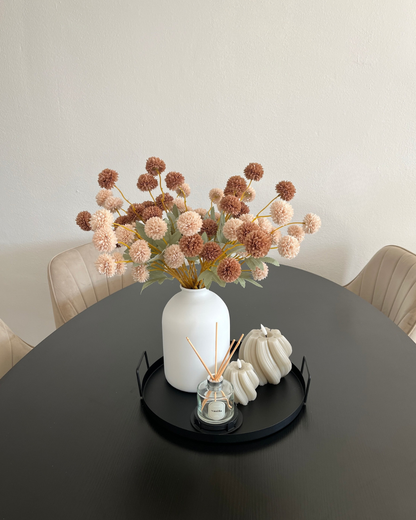 Zijden Bloemen Kiku - Creme Mix