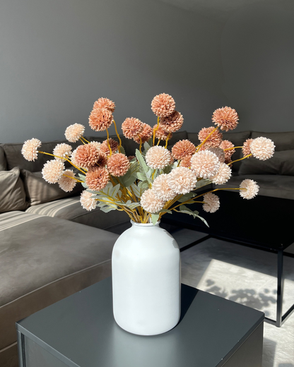 Zijden Bloemen Kiku - Creme Mix