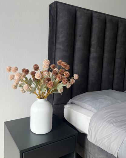 Zijden Bloemen Kiku - Creme Mix