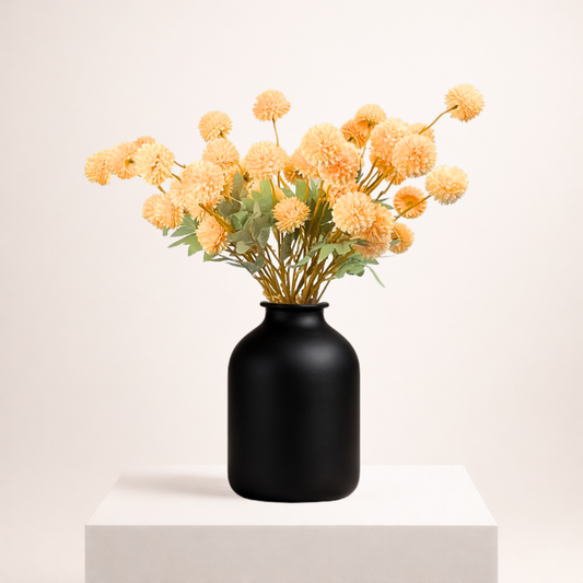 Zijden Bloemen Kiku - Perzik