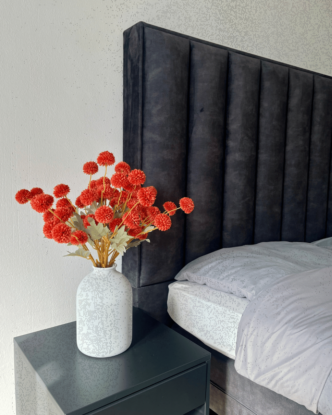 Zijden Bloemen Kiku - Roest