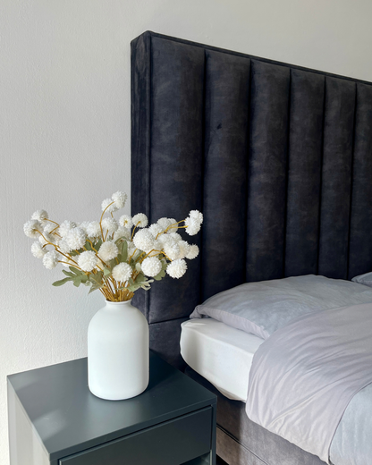 Zijden Bloemen Kiku - Wit