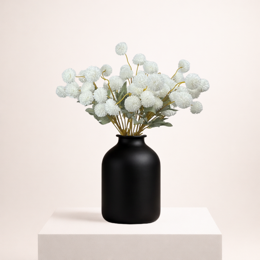 Zijden Bloemen Kiku - Wit