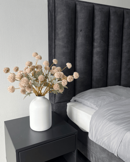 Zijden Bloemen Kiku - Creme